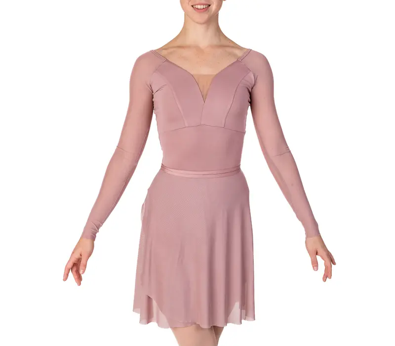 Danica, Women's Ballet Leotard - Coral almond GP