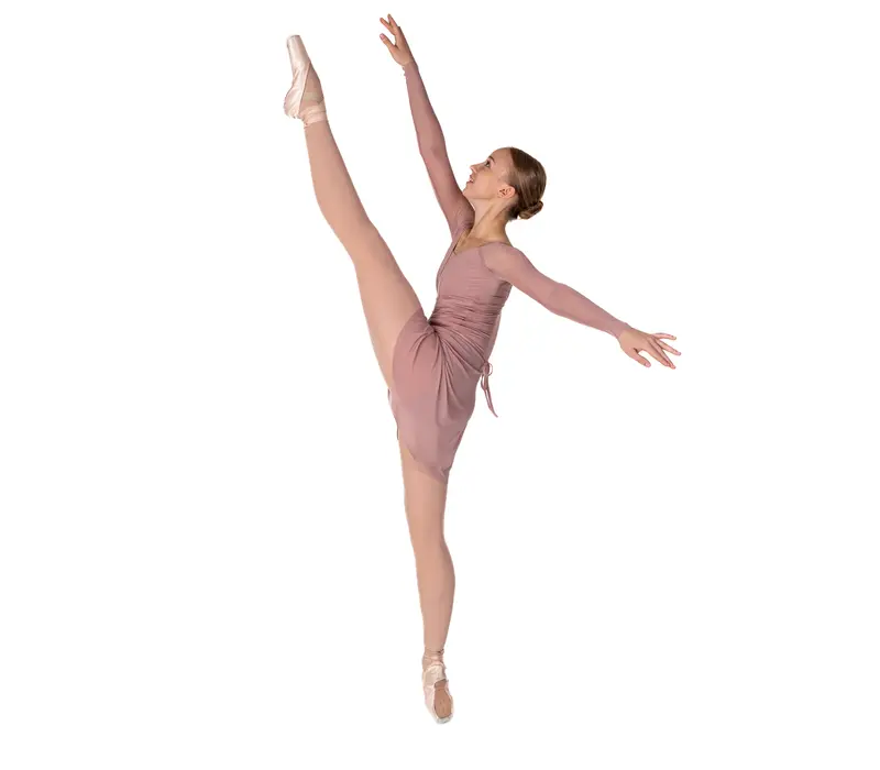 Danica, Women's Ballet Leotard - Coral almond GP