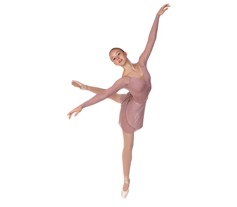 Danica, Women's Ballet Leotard - Coral almond GP