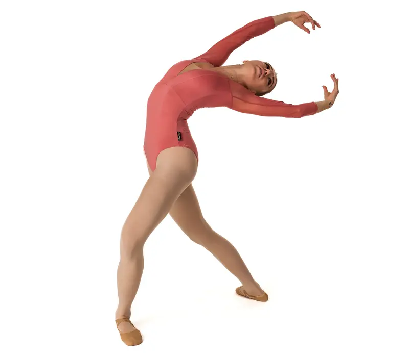 Danica, Women's Ballet Leotard - Dusty rose GP