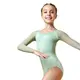 Grand Prix Debut Danna, Girls Long-sleeve Leotard for Grand Prix Debut Danna, Girls Long-sleeve Leotard for