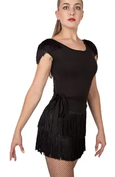 Grand Prix Demi fringe, wrap tasseled skirt