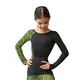 Grand Prix Dolly, girls' long-sleeved bodysuit 