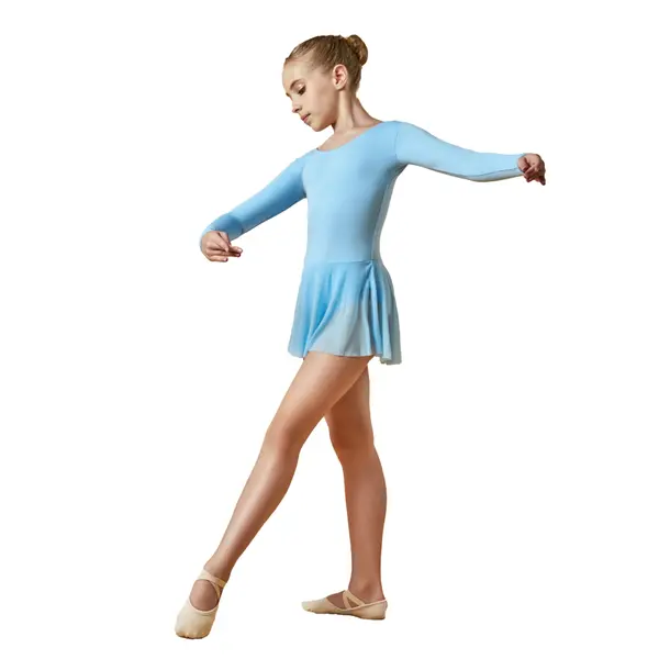 Domenica, Long Sleeve Leotard with Skirt Domenica, Long Sleeve Leotard with Skirt