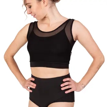 Iva, contemporary crop top for ladies