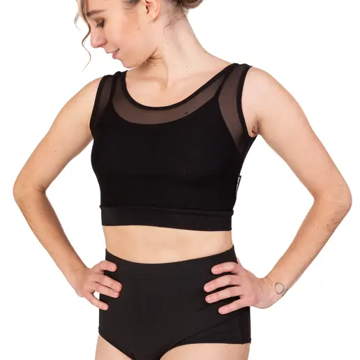 Iva, contemporary crop top for ladies