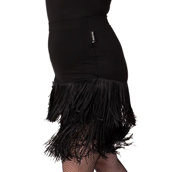 Grand Prix Kaia fringe,ladies skirt with fringes