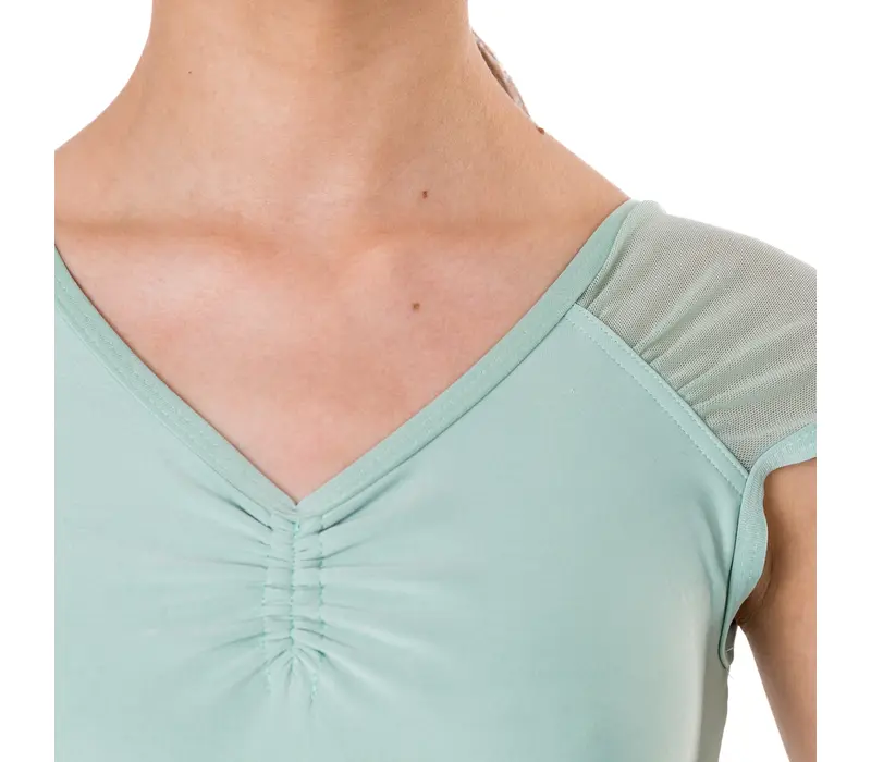 Danna, leotard for girls - Mint GP