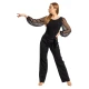 FSD Kamila Mesh, Ladies Bodysuit with Mesh Sleeves FSD Kamila Mesh, Ladies Bodysuit with Mesh Sleeves