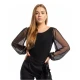 FSD Kamila Mesh, Ladies Bodysuit with Mesh Sleeves FSD Kamila Mesh, Ladies Bodysuit with Mesh Sleeves