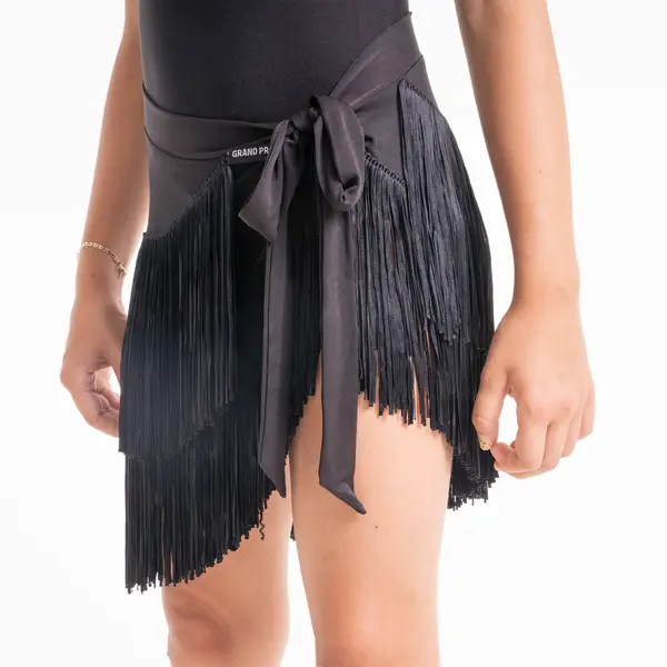 Krissa, wrap tassle skirt for girls