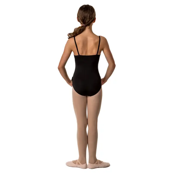 Brielle, girls leotard with thin straps