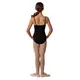 Brielle, girls leotard with thin straps - Black