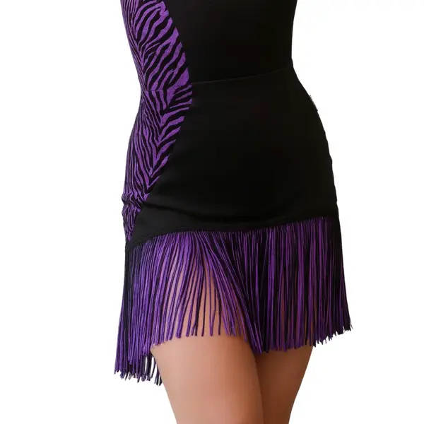 Grand Prix Lila, girls' latin skirt