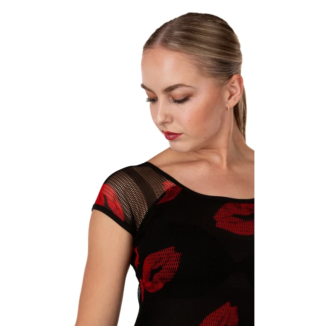 Grand Prix Melania, women's mesh leotard Grand Prix Melania, women's mesh leotard