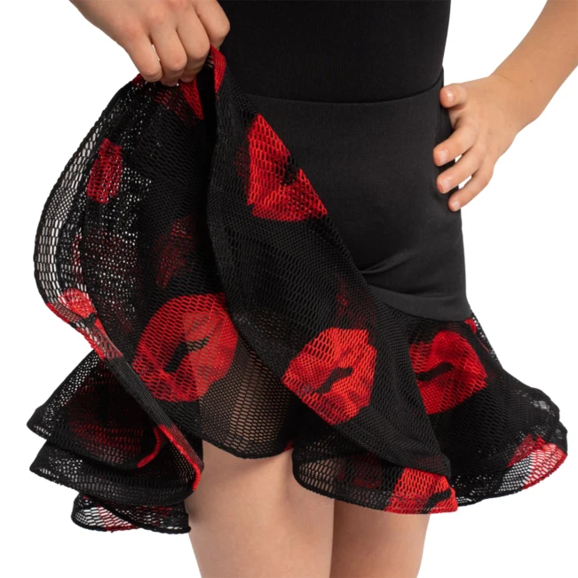 Ruby Lips, Skirt with Lips for Girls Ruby Lips, Skirt with Lips for Girls