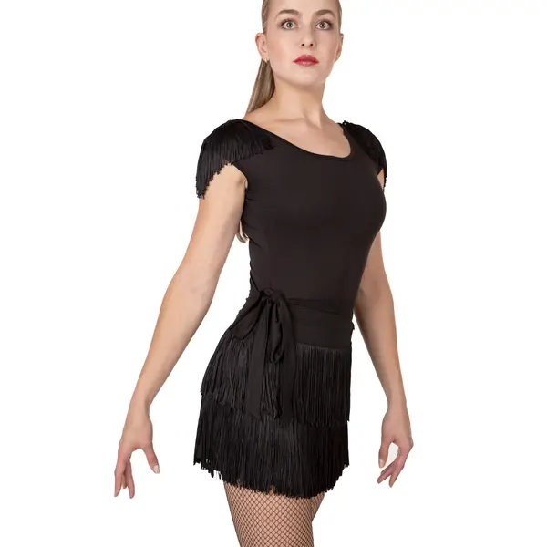 Sabra, women's leotard with tassels