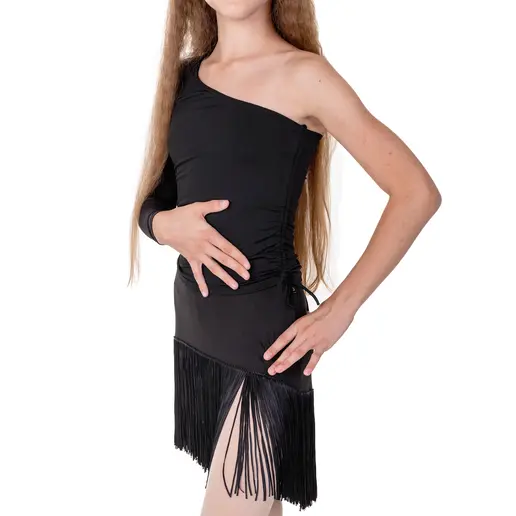 Tessa, skirt with tassels for girls