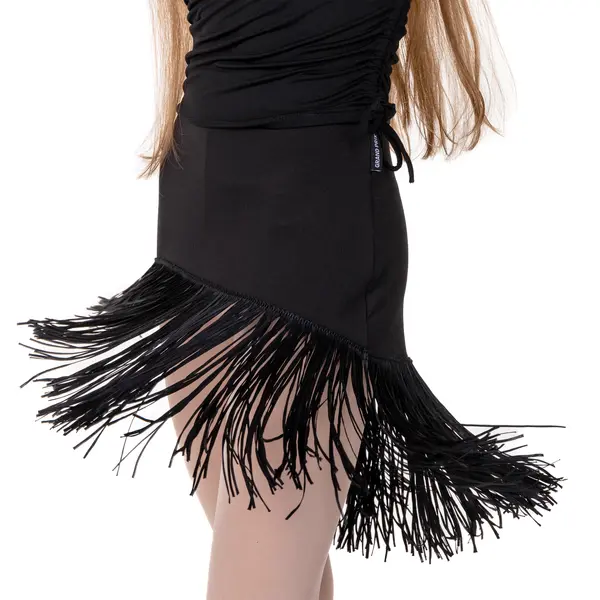 Tessa, skirt with tassels for girls