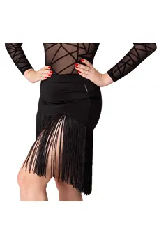 Tessa, a Skirt with Fringes for Ladies