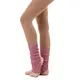 Windi, knitted leg warmers 35 cm - Dusty rose GP