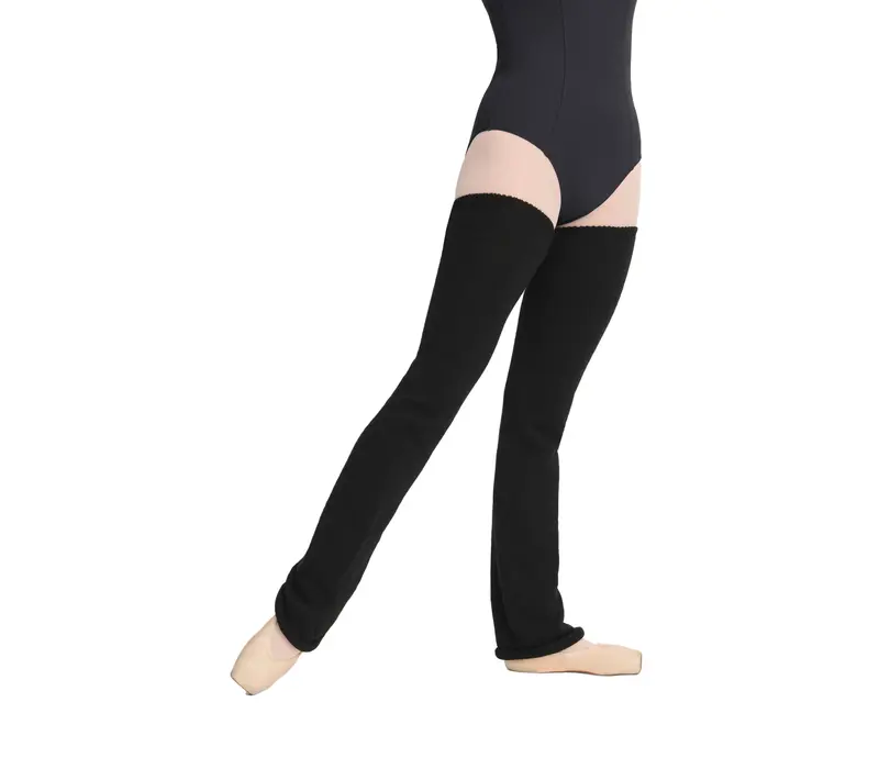 Intermezzo Ganesha, Knitted Leg Warmers Intermezzo Ganesha, Knitted Leg Warmers - Black