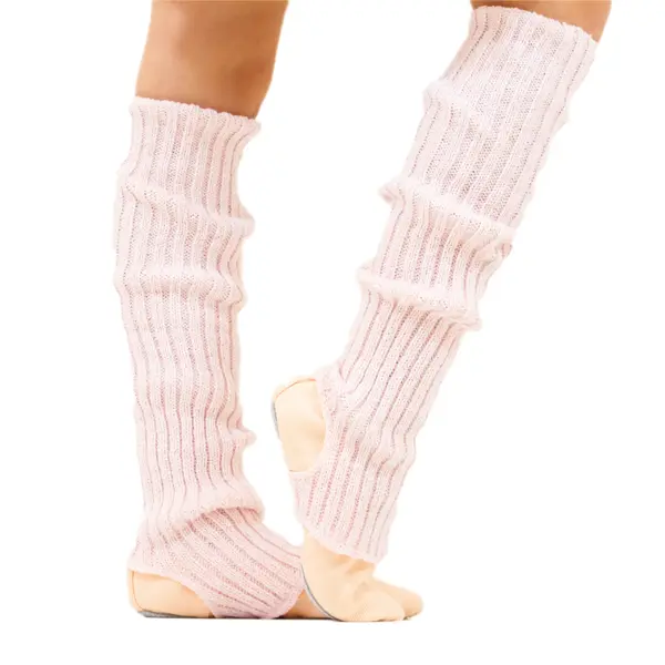 Intermezzo Prelux,  knitted leg warmers with silver thread