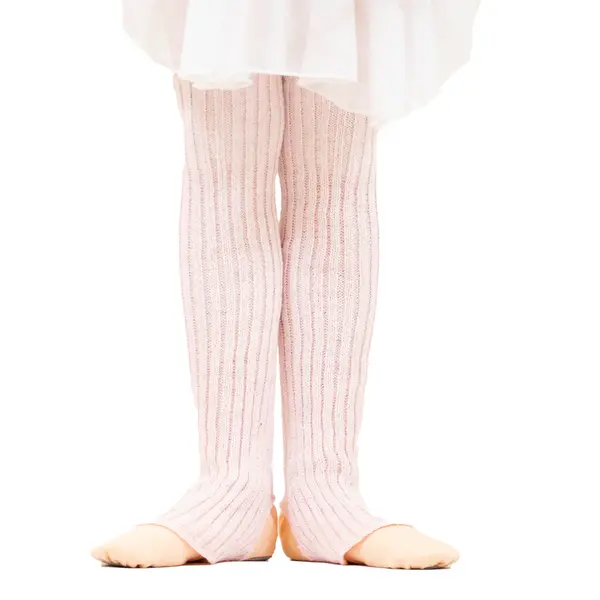 Intermezzo Prelux,  knitted leg warmers with silver thread