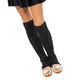 Intermezzo Prelux, Kid´s Knitted Leg Warmers with Silver Thread for latin dance