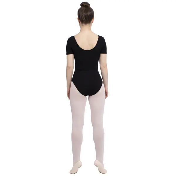 Bodyal MC, cotton leotard with short sleeves for child