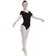 Bodyal MC, cotton leotard with short sleeves for child