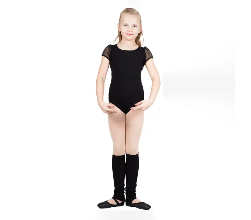 Intermezzo Bambi, soft leg warmers for children - Black
