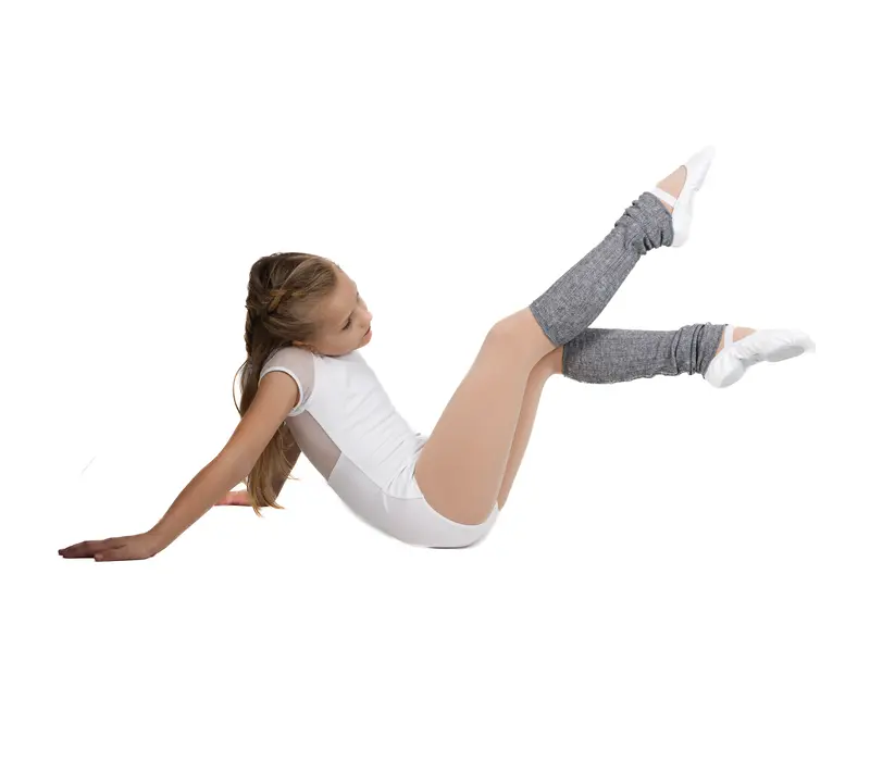 Intermezzo Bambi, soft leg warmers for children - Grey