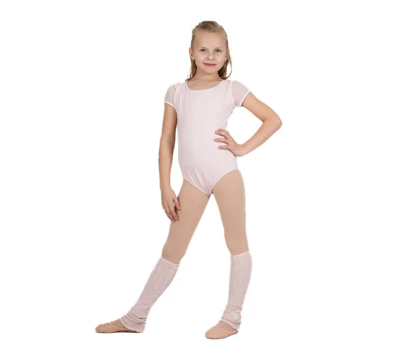 Intermezzo Bambi, soft leg warmers for children - Pink