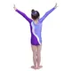 Intermezzo Bodylyonda ML, children's gymnastic leotard