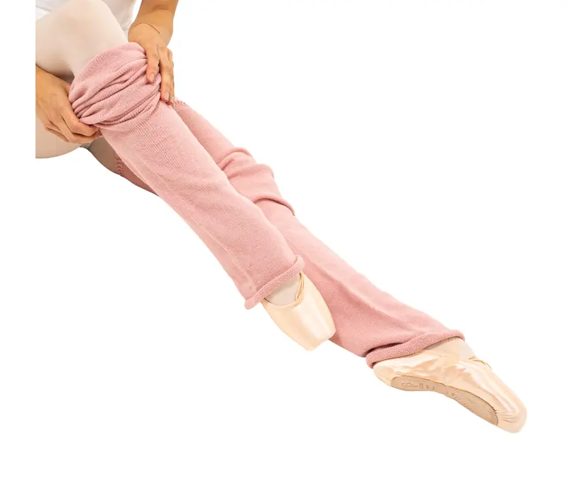 Intermezzo Ganesha, Knitted Leg Warmers Intermezzo Ganesha, Knitted Leg Warmers - Salmon