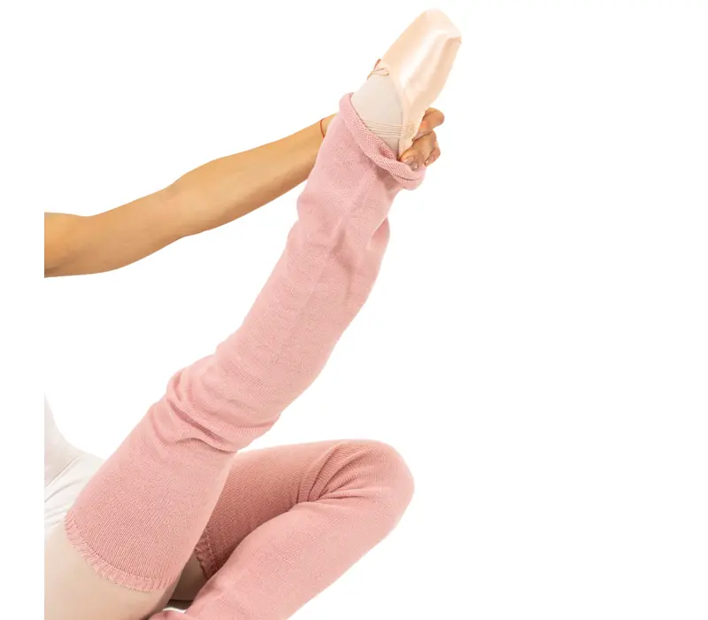 Intermezzo Ganesha, Knitted Leg Warmers Intermezzo Ganesha, Knitted Leg Warmers - Salmon