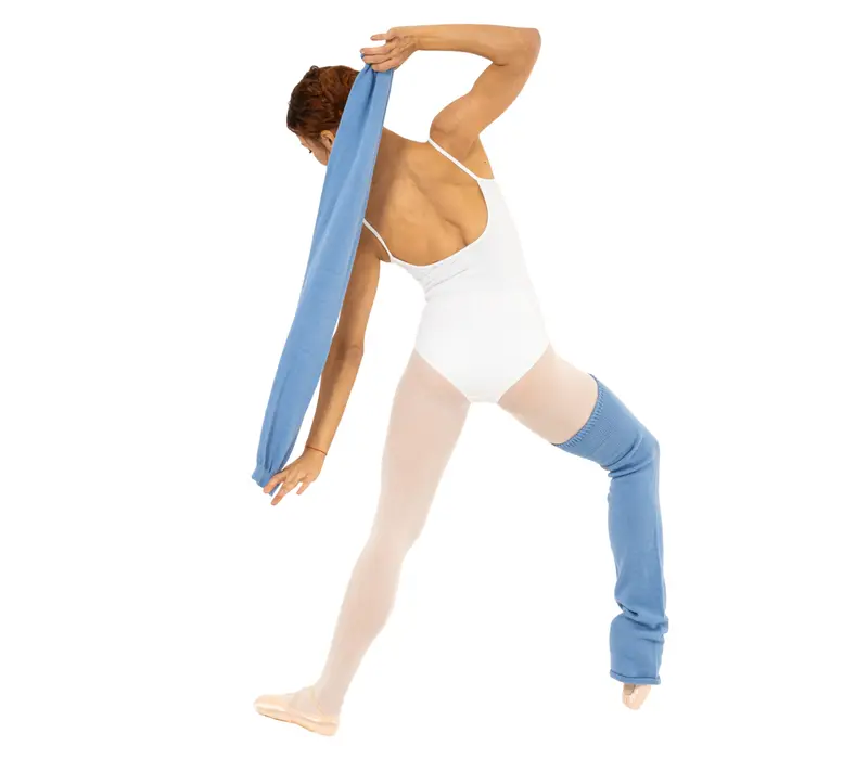 Intermezzo Ganesha, Knitted Leg Warmers - Light blue Intermezzo Ganesha, Knitted Leg Warmers - Light blue