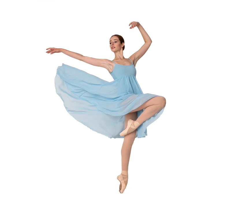 Capezio Empire ballet dress for women - Light blue Capezio