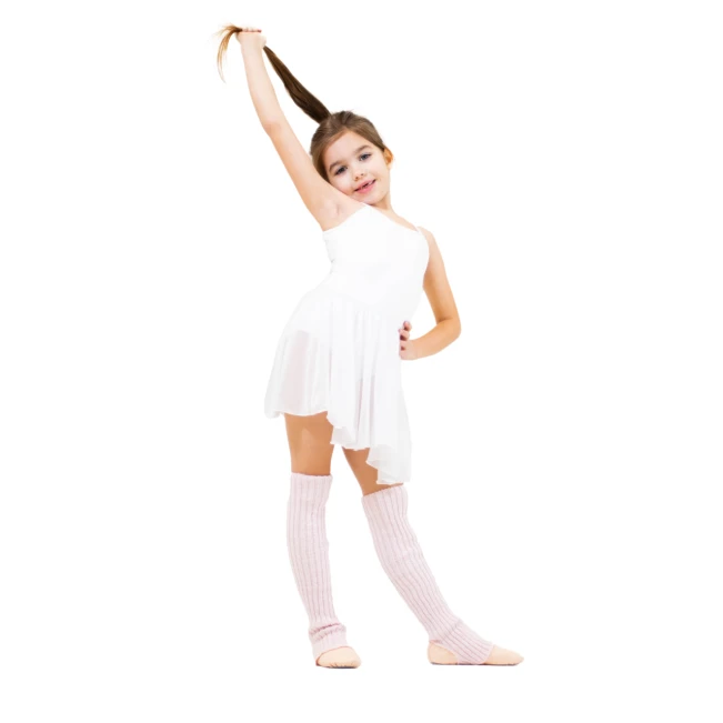 Intermezzo Prelux, Knitted Leg Warmers with Silver Thread