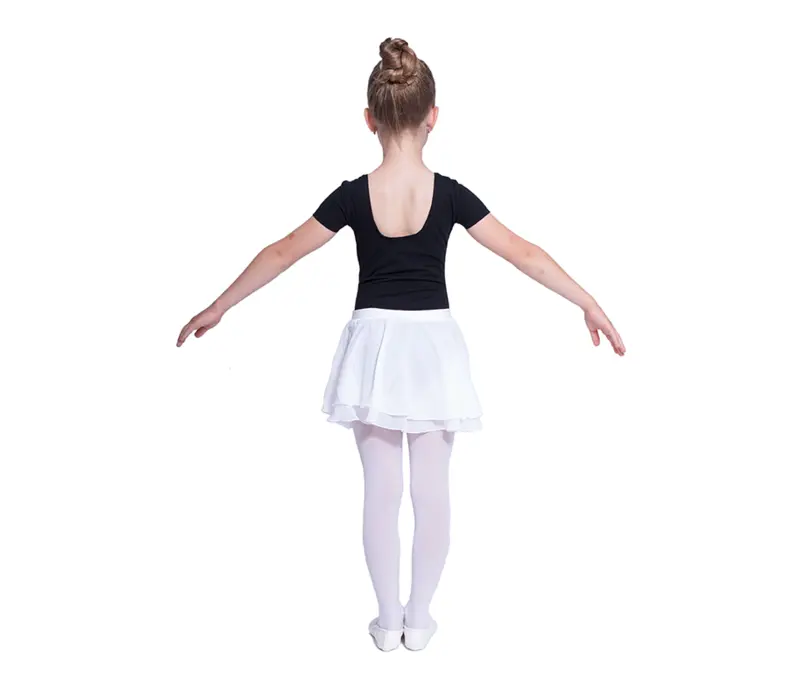 Sansha Kristie, two-layered ballet skirt - White