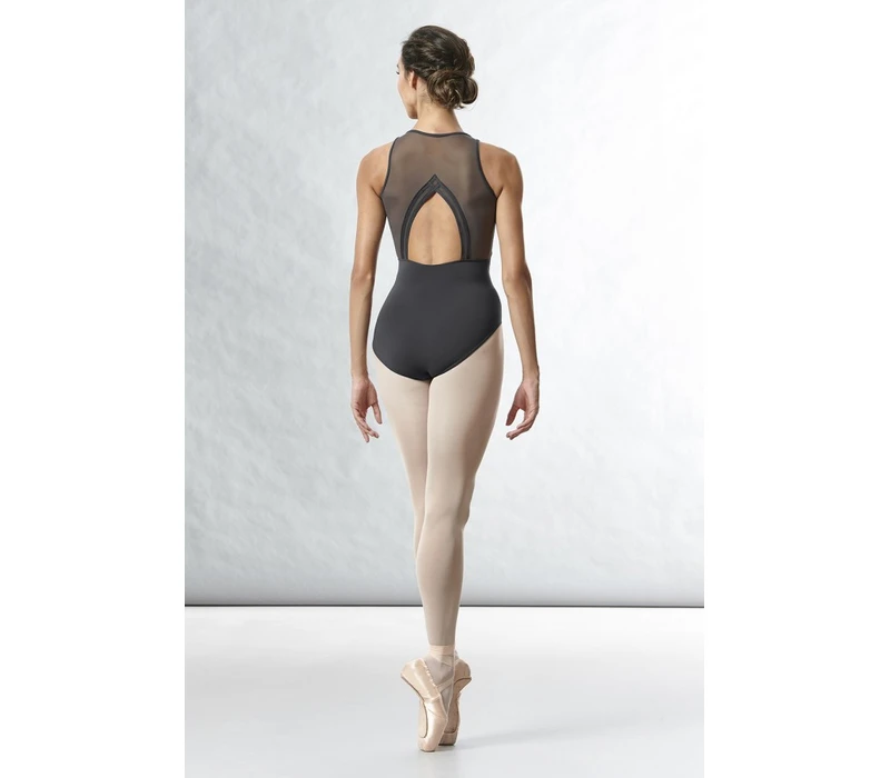 Bloch Arossa, ballet leotard - Pewter 