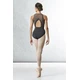 Bloch Arossa, ballet leotard - Pewter 