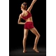 Bloch Leos velvet crop top for women