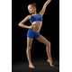 Bloch Leos velvet crop top for women