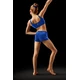 Bloch Leos velvet crop top for women