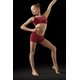 Bloch Leos velvet crop top for women
