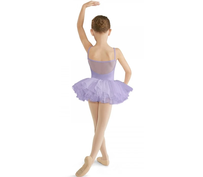 Mirella M409C Cord mesh cami tutu dress - Lilac Bloch