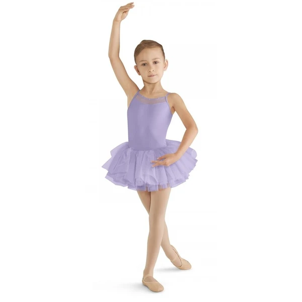 Mirella Cord mesh, leotard with a tutu skirt