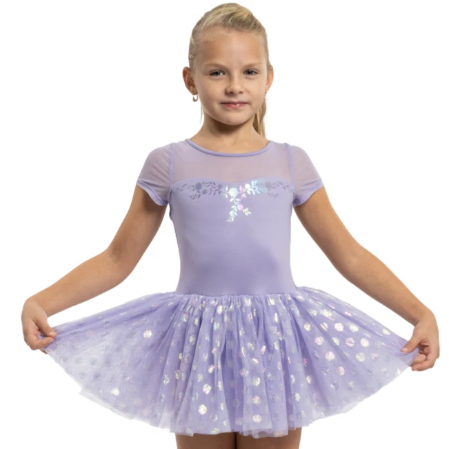 Mirella Glow, Kids Cap Sleeve Tutu Dress